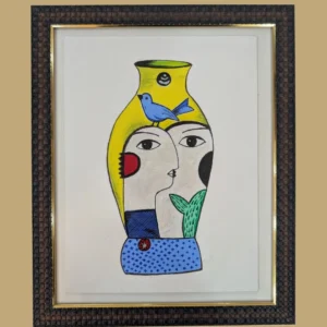 Modern Painting – Vase